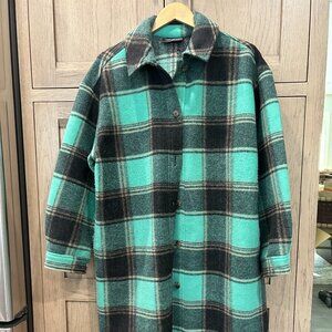 Plaid Shacket Ladies Size 14/16